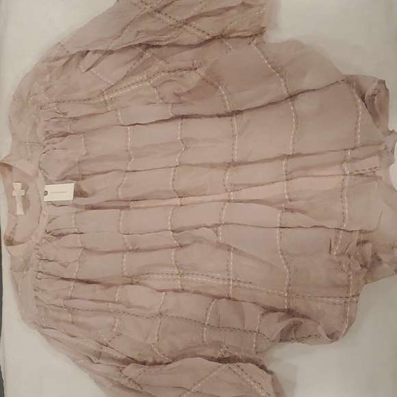 Anthropologie Mauve Moon Top NWT Size XL - Picture 5 of 9